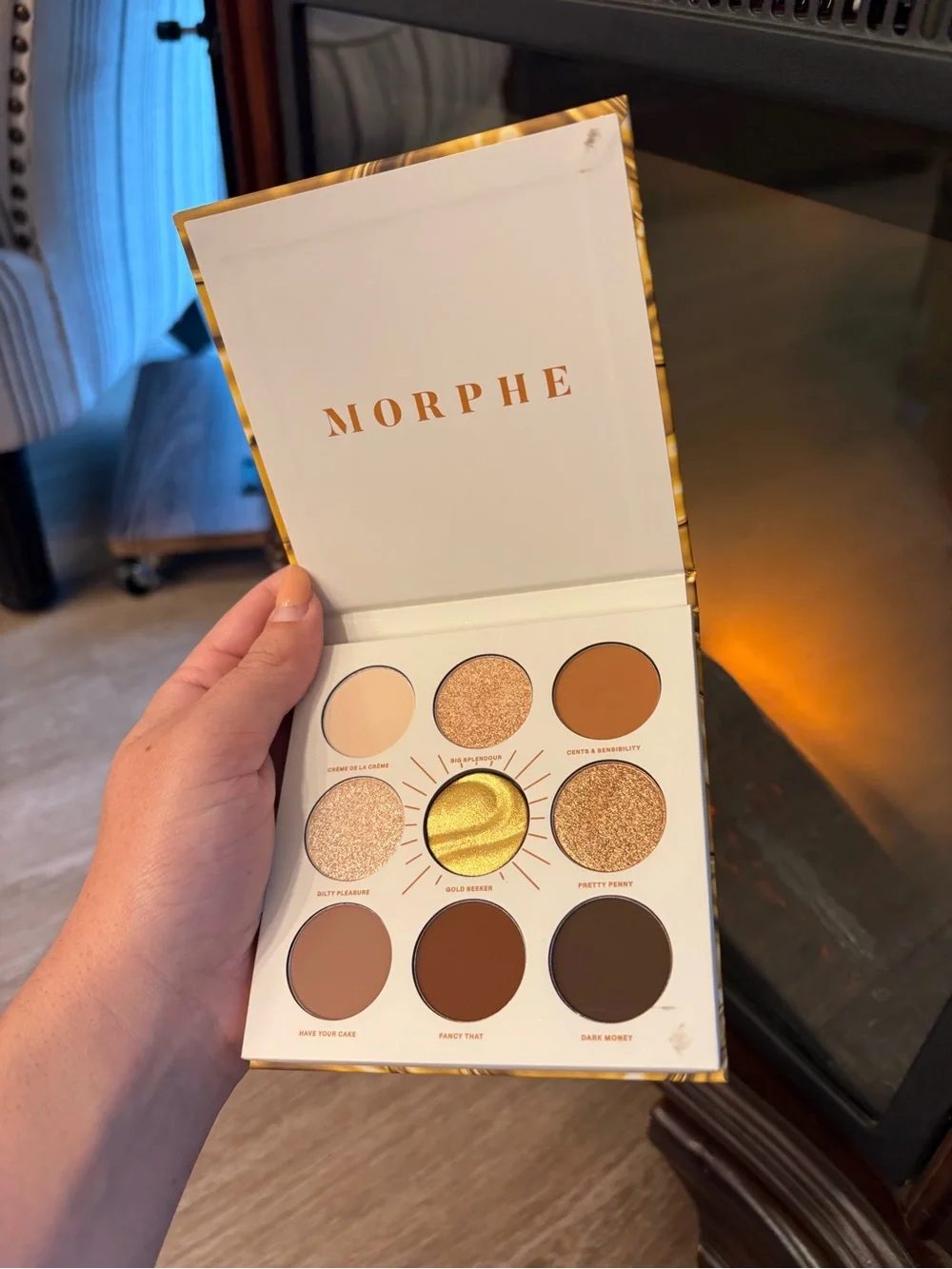 Morphe Golden Glow & Neutral Brown Eyeshadow Palette